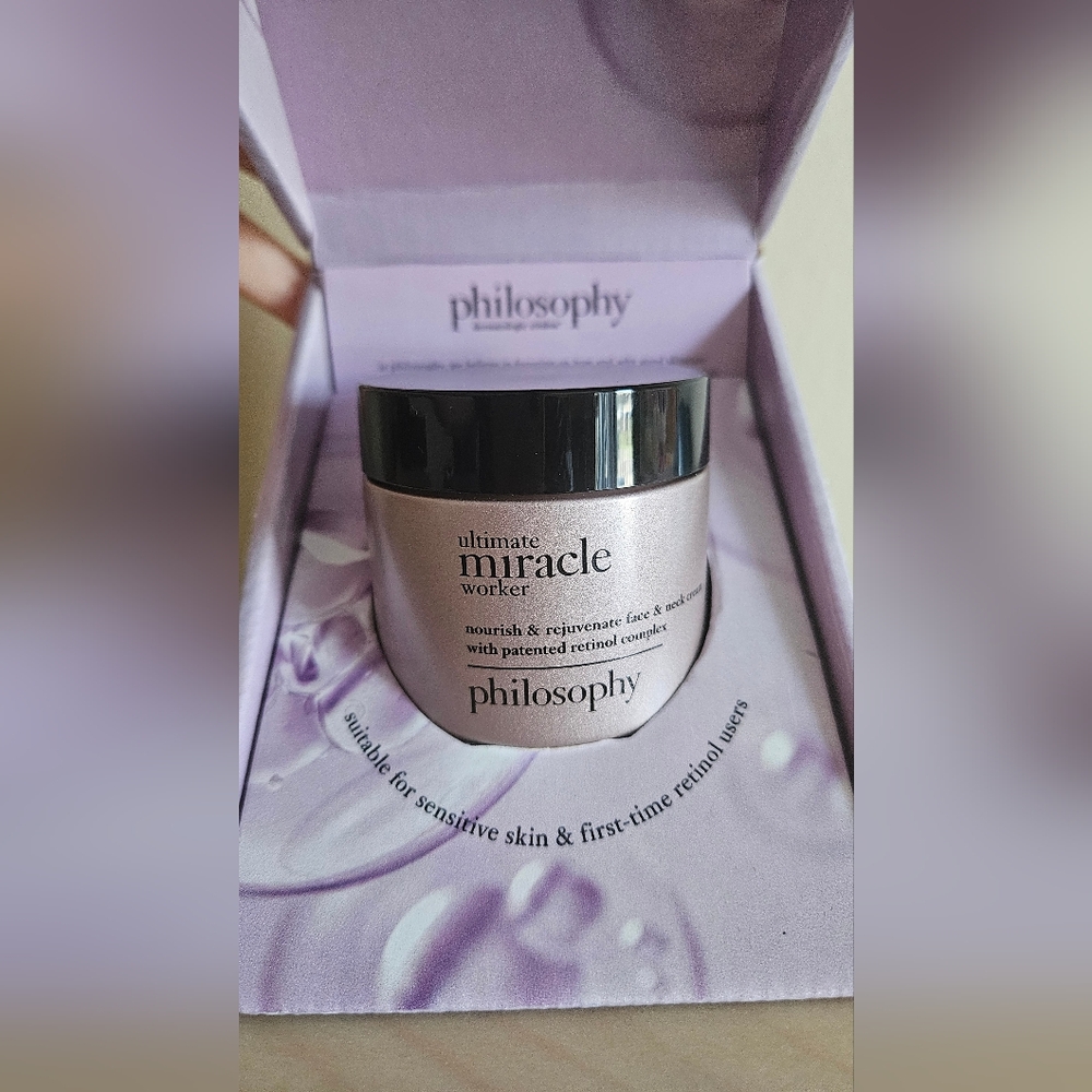 Philosophy Ultimate Miracle Worker Nourish & Rejuvenate Face & Neck Cream NEW